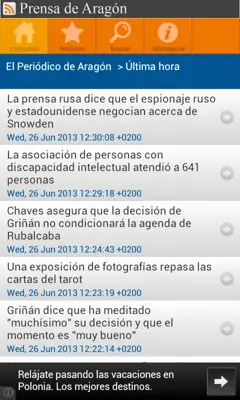 Prensa de Aragón android App screenshot 2